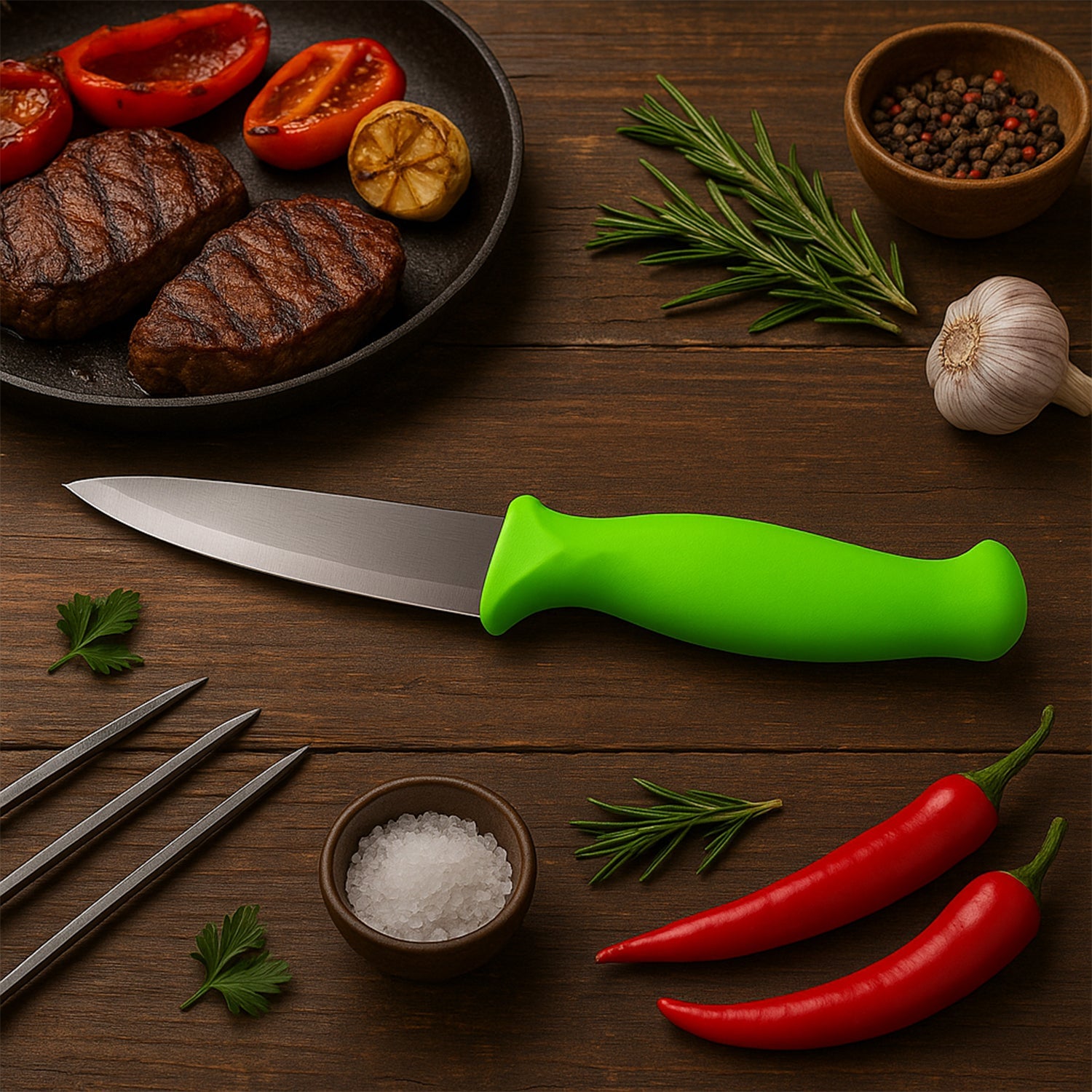 Steel Cooking Knife  Steel Cooking Knife